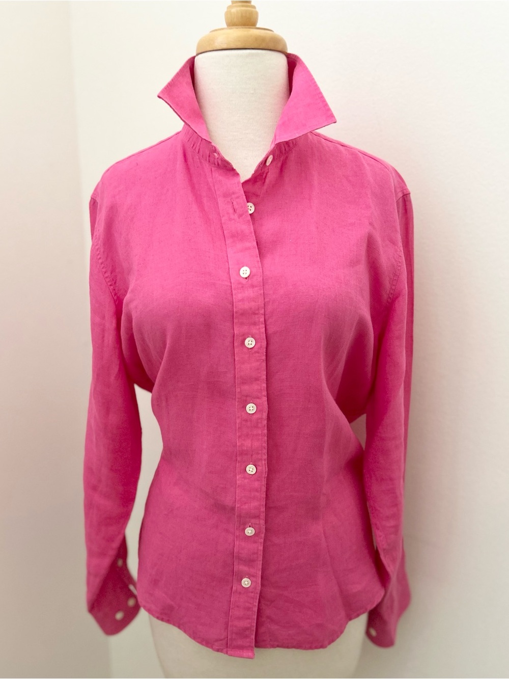 100% LINEN SHIRT PERFECT IN PINK